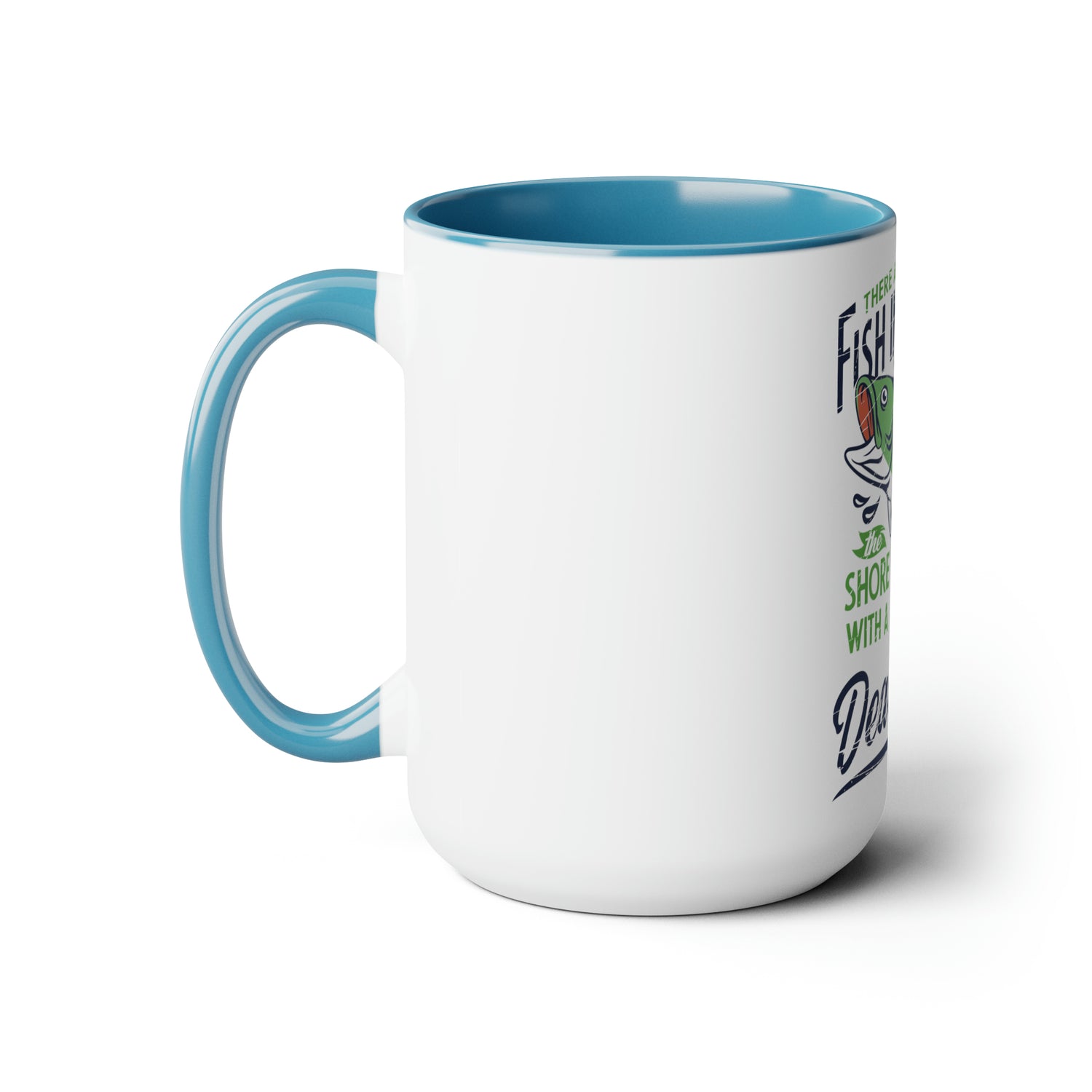 Green Logo Coffee Mug - 15oz