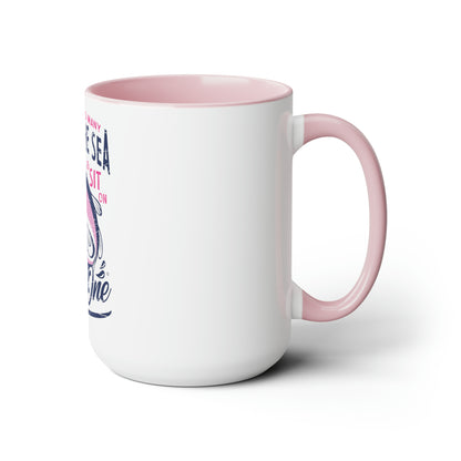 Pink Logo Coffee Mug - 15oz