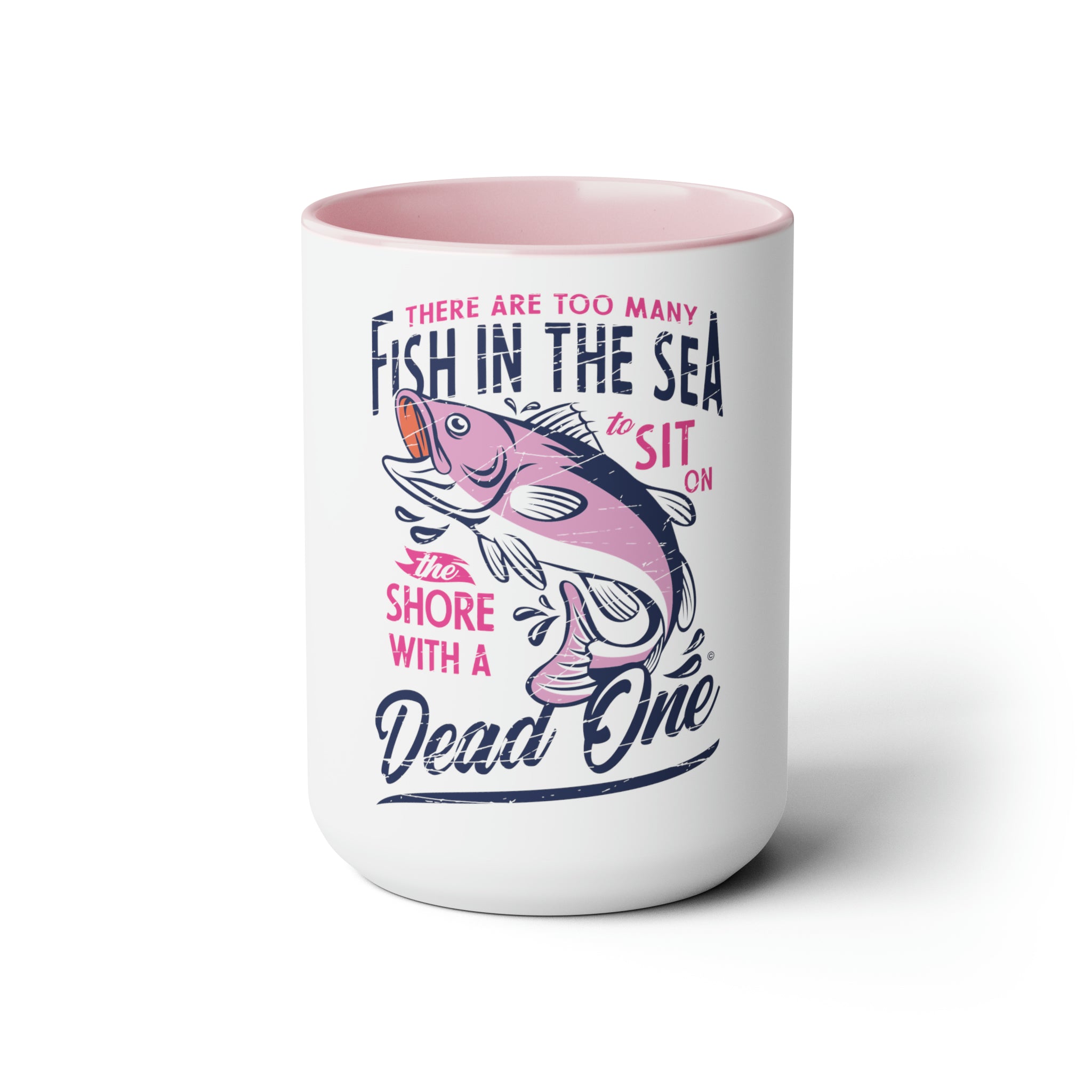 Pink Logo Coffee Mug - 15oz