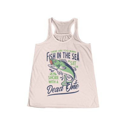 Green Logo Racerback Tank