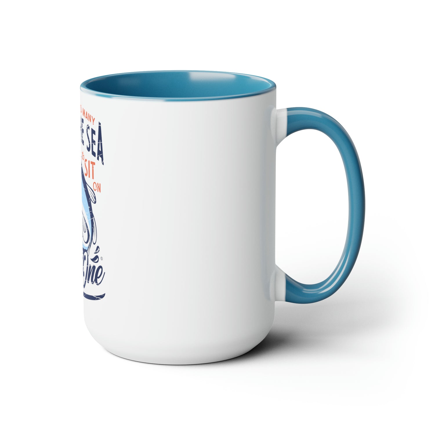 Blue Logo Coffee Mug - 15oz