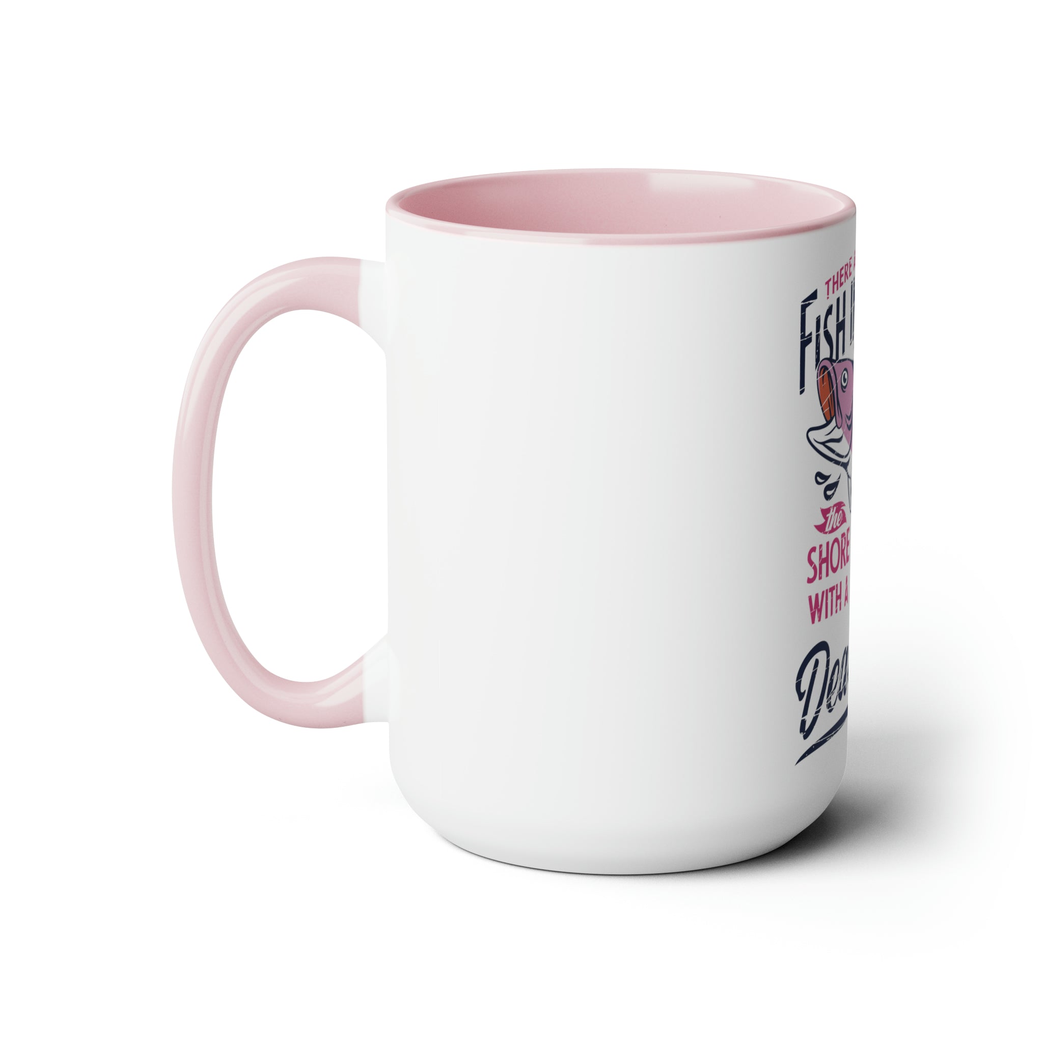 Pink Logo Coffee Mug - 15oz